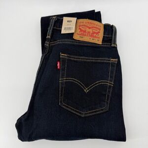 Levis Jeans Mens 29x32 Dark Indigo 510 Skinny Fit Stretch Denim 055100519 NEW